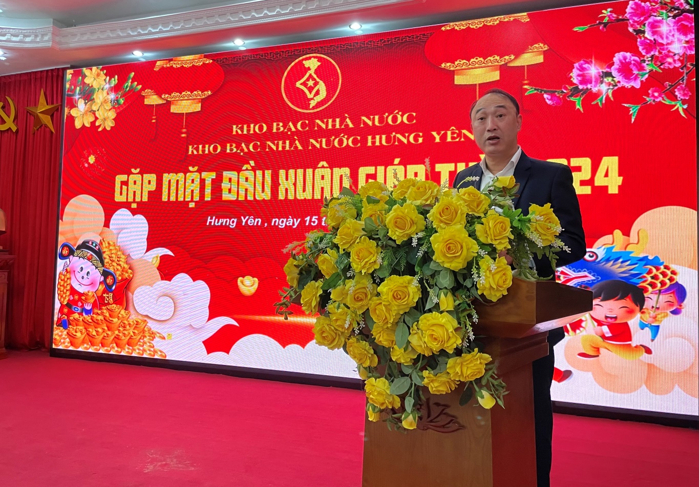   Kho bạc Nhà nước Hưng Yên gặp mặt đầu năm, Xuân Giáp Thìn 2024