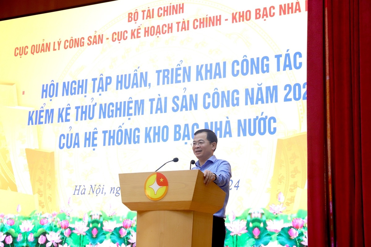 Ông Nguyễn Tân Thịnh, Cục trưởng Cục Quản lý công sản, Bộ Tài chính